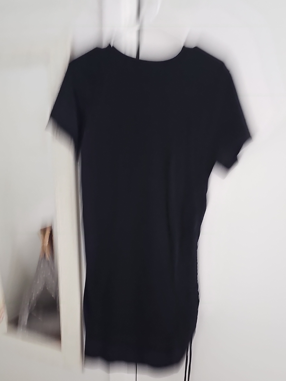 Universal Thread Black Short-Sleeve Tee Dress
